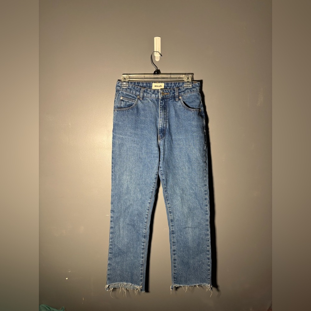 ROLLA’S Original Cropped Straight Jeans Women’s Size 27 - Picture 2 of 6